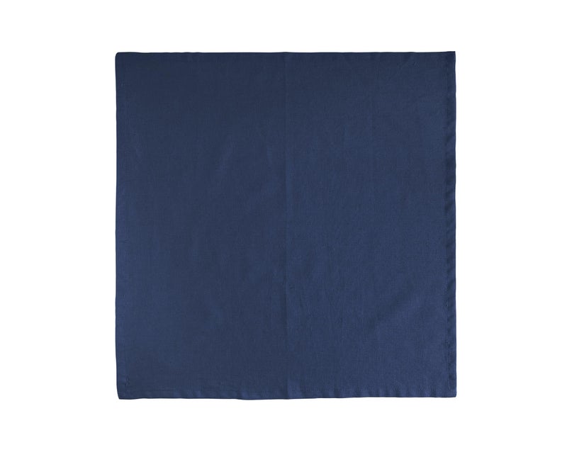 Fingercraft Cloth Napkins Set of 12, Cotton Linen Blend Napkins Cloth Washable Premium Quality Parties, Weddings, Mitered Dinner Napkin for Home Parties Christmas Thanksgiving 18x18 in Navy - Image 5